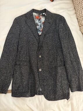 Robert Graham Gray Blazer - Size 38